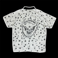 Load image into Gallery viewer, 2018 supreme daniel johnston stars rayon white