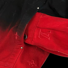 Load image into Gallery viewer, 2024 louis vuitton ombré embroidered denim jacket