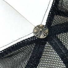 Load image into Gallery viewer, 90s chrome hearts hollywood trucker hat white dome