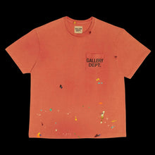 Load image into Gallery viewer, gallery dept vintage logo painted tee