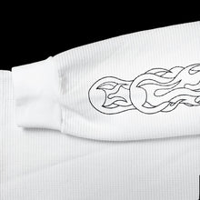 Load image into Gallery viewer, cc flames heavyweight waffle knit thermal