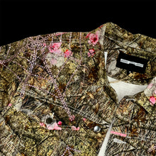 Load image into Gallery viewer, 2023 spider real tree rhinestone web work jacket