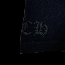 Load image into Gallery viewer, chrome hearts collar logo pocket tee black used