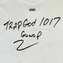 Load image into Gallery viewer, 2016 supreme gucci mane photo tee white