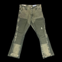 Load image into Gallery viewer, gallery dept la flare carpenter pants moss