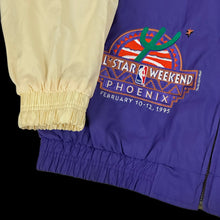 Load image into Gallery viewer, 1995 logo athletic all star weekend phx sharktooth zip up