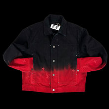 Load image into Gallery viewer, 2024 louis vuitton ombré embroidered denim jacket