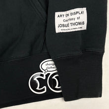 Load image into Gallery viewer, gallery dept logo hoodie washed black