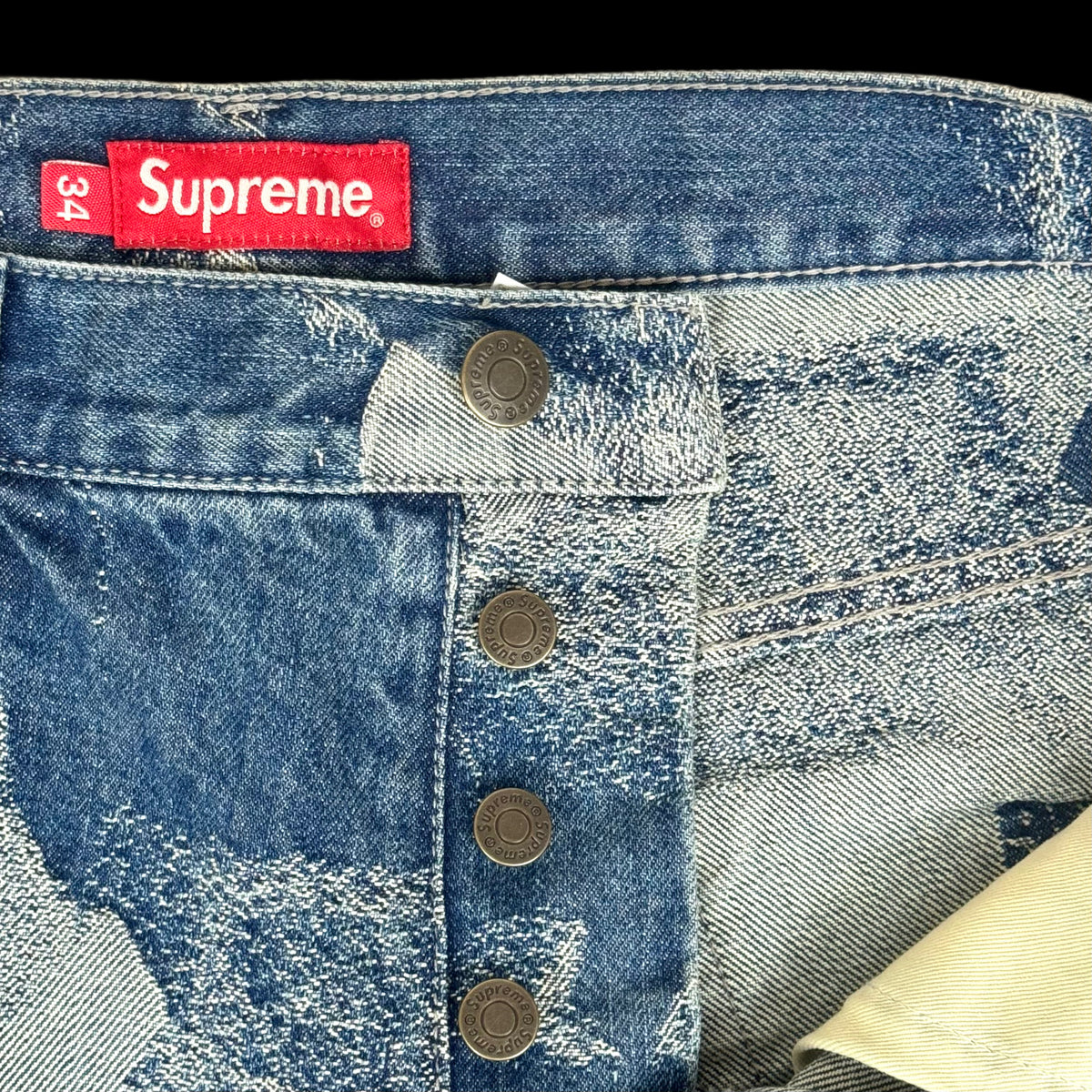 2021 supreme a love supreme denim jeans – change clothes