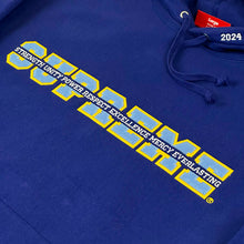 Load image into Gallery viewer, 2024 supreme acronym hoodie dark royal