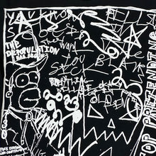 Load image into Gallery viewer, 2023 asspizza tour collage l/s tee black