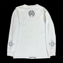 Load image into Gallery viewer, 90s chrome hearts cuff cross vine dagger pocket l/s