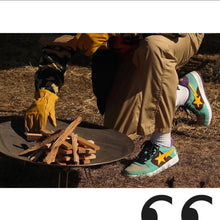 Load image into Gallery viewer, 2022 a bathing ape bapesta acg brown yellow teal