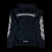 Load image into Gallery viewer, 2024 chrome hearts allover cross dagger zip up hoodie
