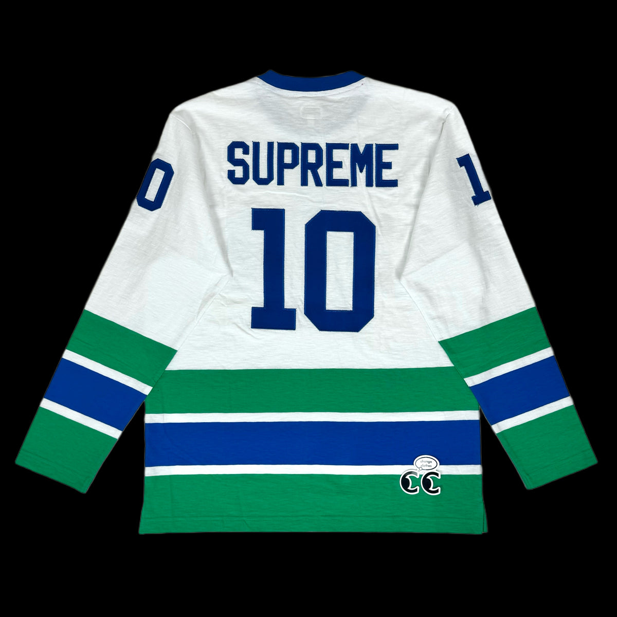 2010 supreme thunderbird hockey top – change clothes