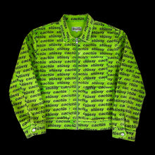 Load image into Gallery viewer, 2021 cpfm // stussy denim jean jacket green