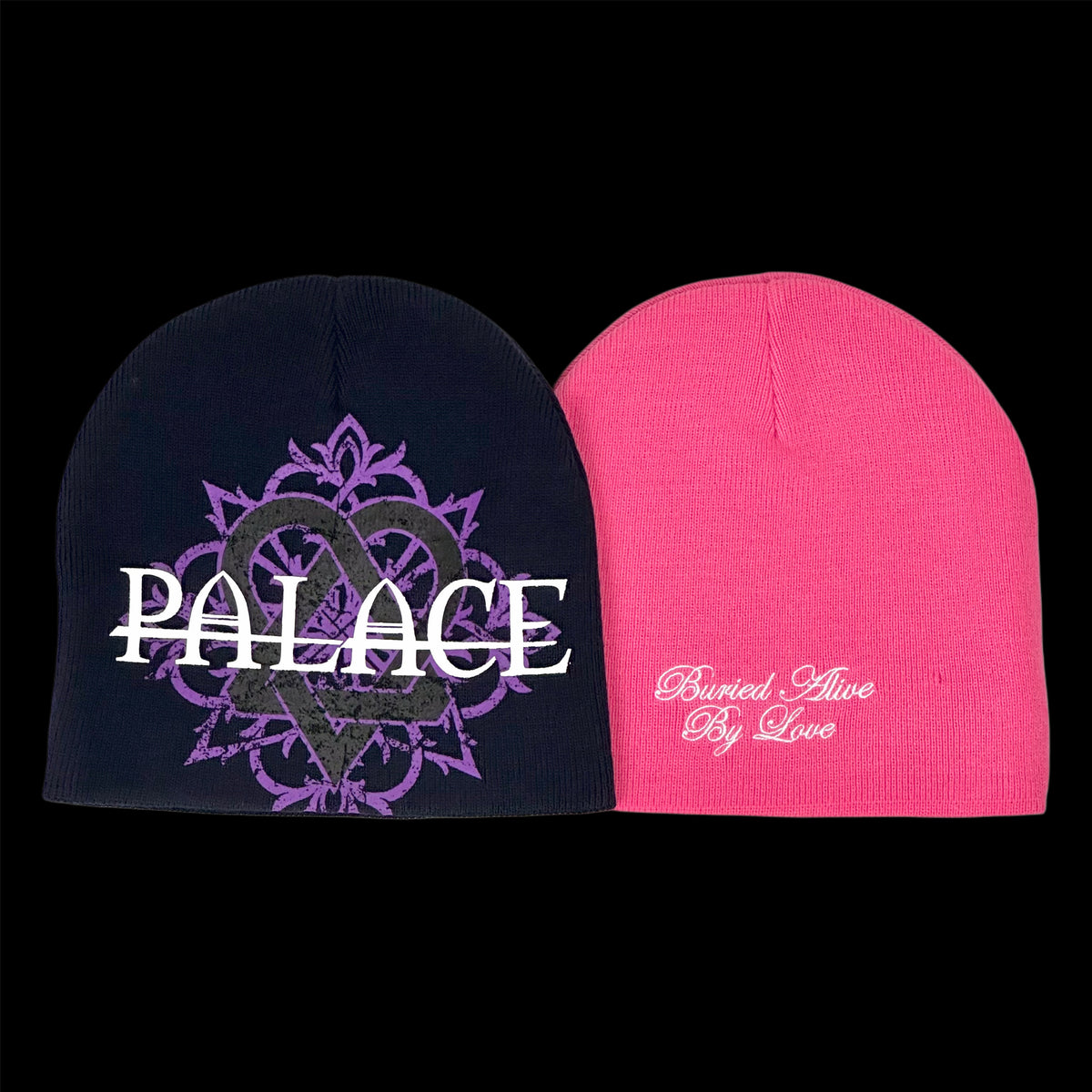 専用PALACE x HIM Tri Gram Nein Cuff Beanie 2025 palace // him tri gram nein cuff beanie – change clothes