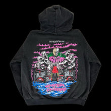 Load image into Gallery viewer, warren lotas hollywood nightmare hoodie faded black