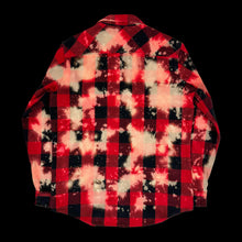 Load image into Gallery viewer, 2013 supreme bleached buffalo plaid flannel red