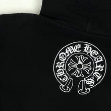 Load image into Gallery viewer, chrome hearts t-bar floral sleeve dagger zip up hoodie