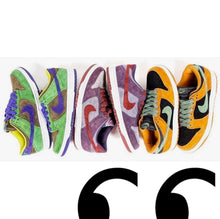 Load image into Gallery viewer, 2003 nike dunk low cave purple "reeses"