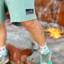 Load image into Gallery viewer, cc scenic nite trail shorts turquoise