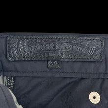 Load image into Gallery viewer, 2024 chrome hearts leather double knee nylon work pants
