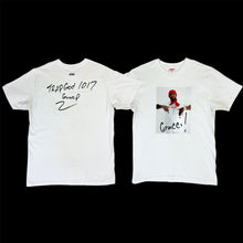 Load image into Gallery viewer, 2016 supreme gucci mane photo tee white
