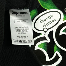 Load image into Gallery viewer, 2018 supreme // liquid blue skull pile hoodie