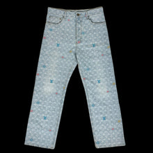 Load image into Gallery viewer, 2024 louis vuitton by tyler okonma monogram craggy denim pants