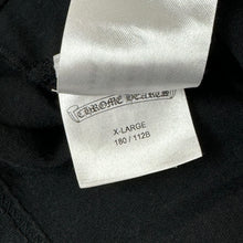 Load image into Gallery viewer, chrome hearts collar logo pocket tee black used