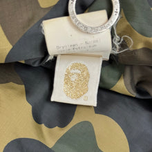 Load image into Gallery viewer, 2012 bape mountain puffer jacket camo inside full zip
