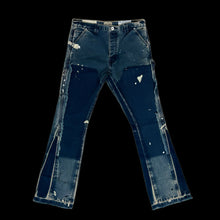 Load image into Gallery viewer, gallery dept la flare carpenter pants navy