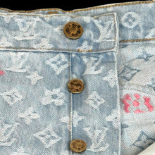 Load image into Gallery viewer, 2024 louis vuitton by tyler okonma monogram craggy denim pants