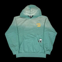 Load image into Gallery viewer, warren lotas death life eyes orange skulls hoodie green