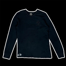 Load image into Gallery viewer, early 2010s chrome hearts thermal plus cross black