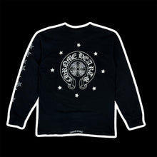 Load image into Gallery viewer, chrome hearts stars sleeve l/s tee