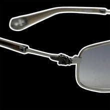 Load image into Gallery viewer, 2000s chrome hearts boned sunglasses