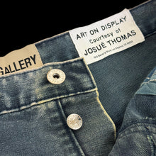 Load image into Gallery viewer, gallery dept la flare carpenter pants navy