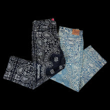 Load image into Gallery viewer, 2025 supreme bandana jacquard baggy jean