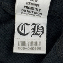 Load image into Gallery viewer, early 2010s chrome hearts thermal plus cross black