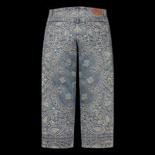 Load image into Gallery viewer, 2025 supreme bandana jacquard baggy jean