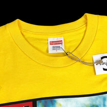 Load image into Gallery viewer, 2014 supreme industrial tee yellow sample