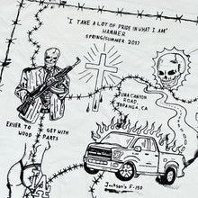Load image into Gallery viewer, 2024 warren lotas 8481 hammer collage tee white