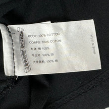 Load image into Gallery viewer, chrome hearts collar logo pocket tee black used