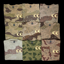 Load image into Gallery viewer, cc vintage chocolate chip camo tee