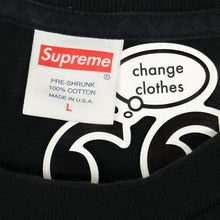 Load image into Gallery viewer, 2018 supreme liquid swords tee black