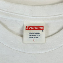 Load image into Gallery viewer, 2016 supreme gucci mane photo tee white