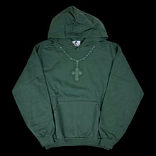 Load image into Gallery viewer, 2023 warren lotas rosary hoodie myrtle green