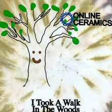 Load image into Gallery viewer, 2021 online ceramics taller than the trees tie dye tee